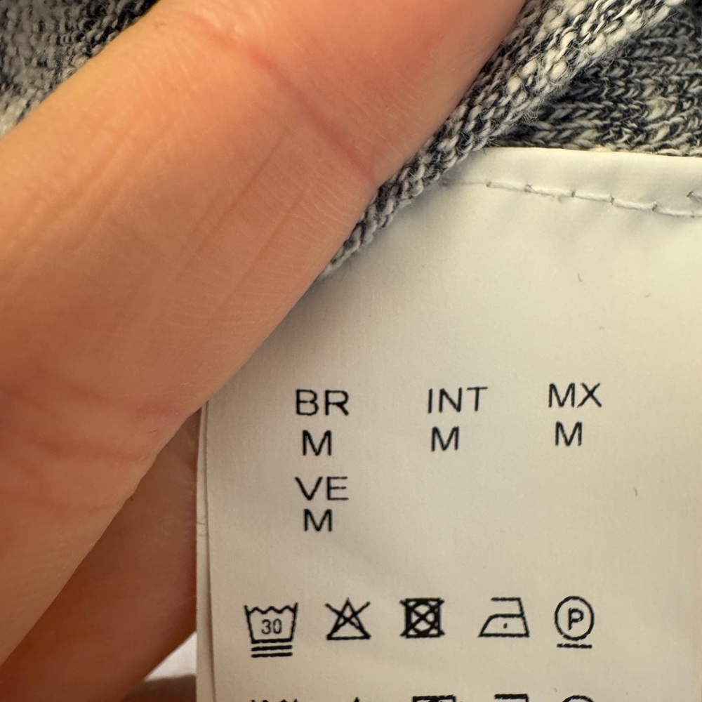 Gray V-Neck Sweater - image 4